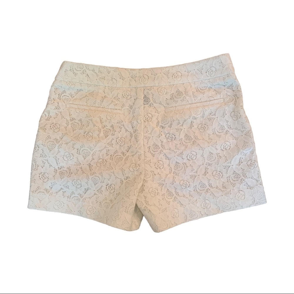 Lace Shorts Fully Lined New With Tags Size 0 By Cynthia Rowley - Picture 2 of 5